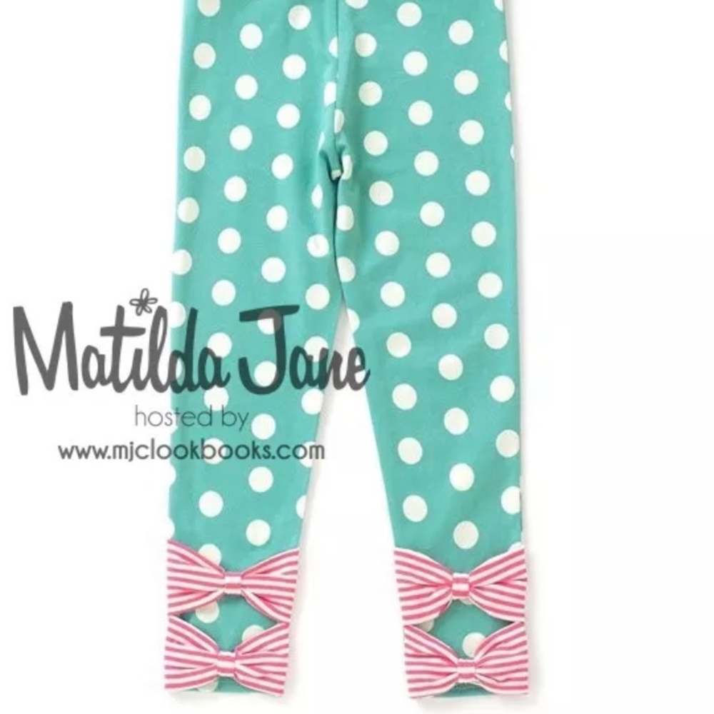 Matilda Jane Once Upon A Time Leggings SZ 6 & 8-NWT